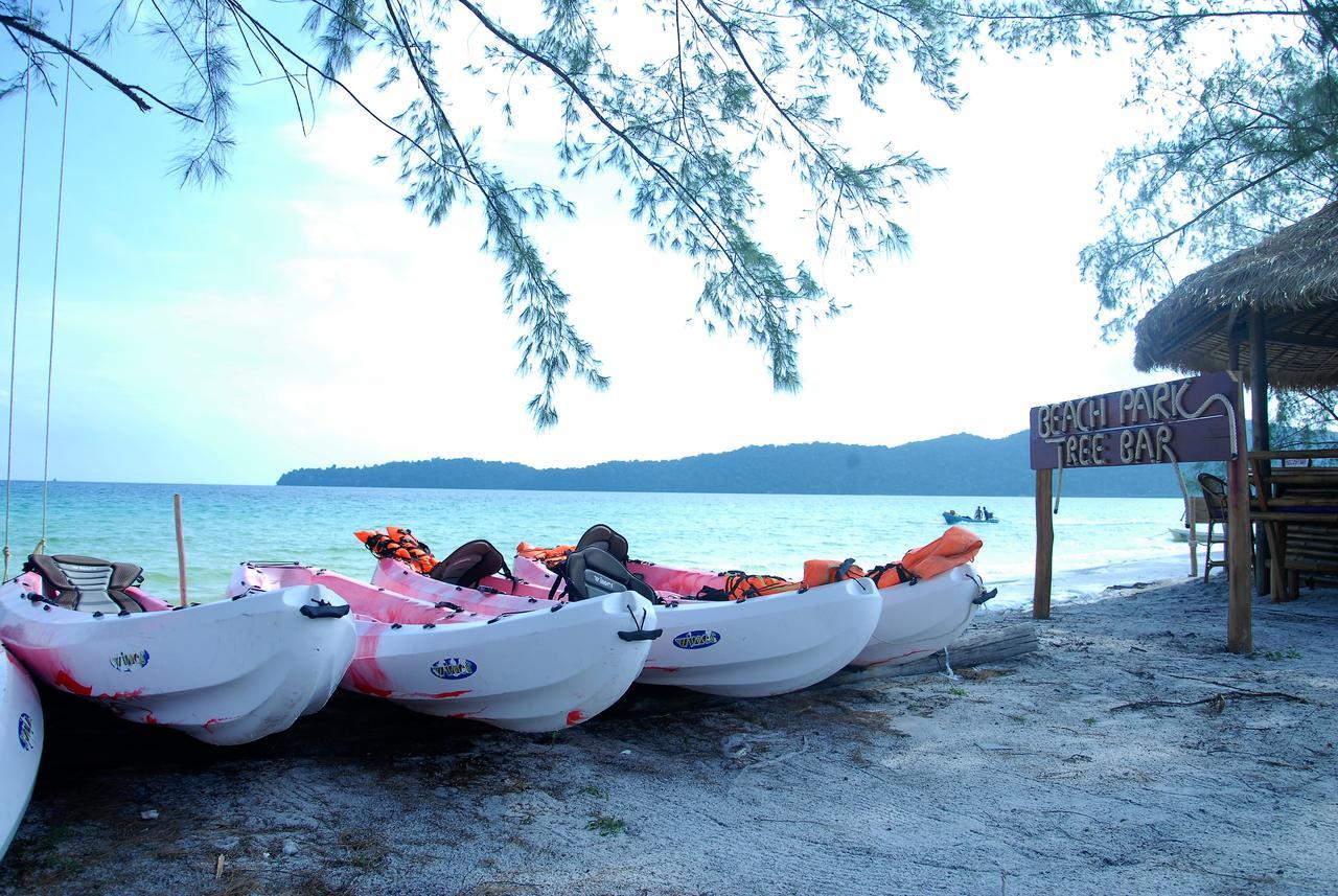 Tree Bar Hostel Koh Rong Sanloem Bagian luar foto